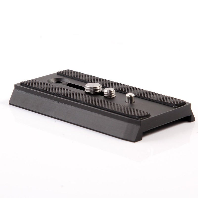 FocusFoto 501PL Sliding Dovetail Quick Release Plate with 1/4"-20 & 3/8"-16 Mounting Screw for Manfrotto 503HDV 701HDV MH055M0-Q5 for 501, 503 & NG Tripod Heads, RC5 Quick Release QR System, Replaces #3433PL - Image 3